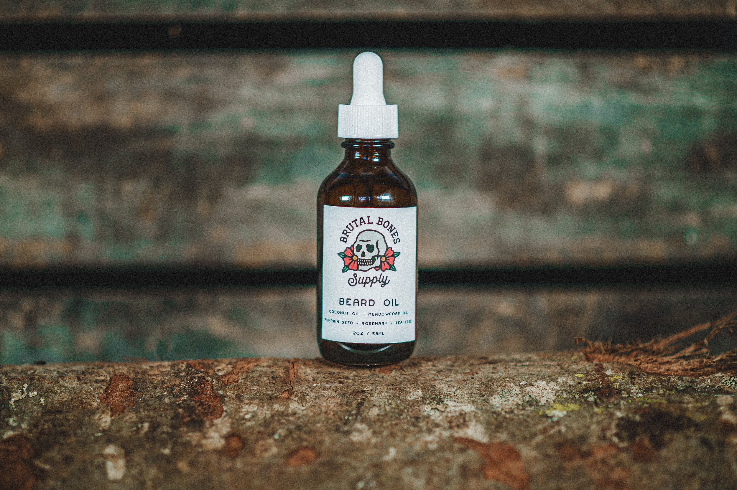 Natural beard oil for men