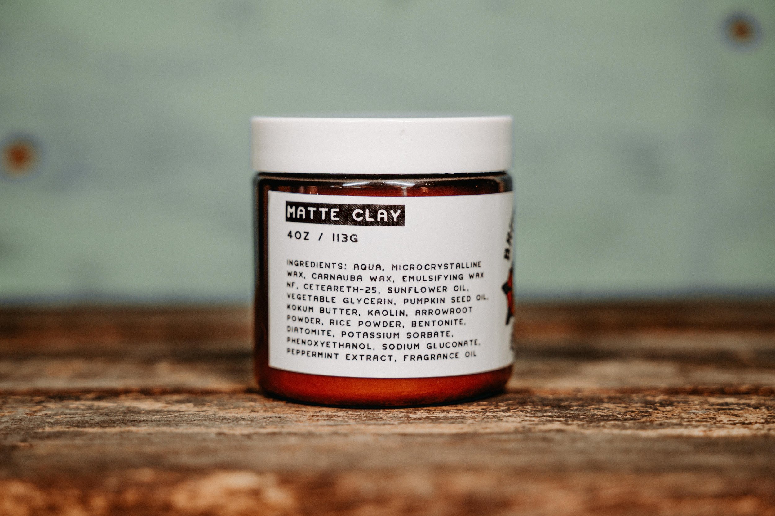 natural matte hair clay for bed head styles