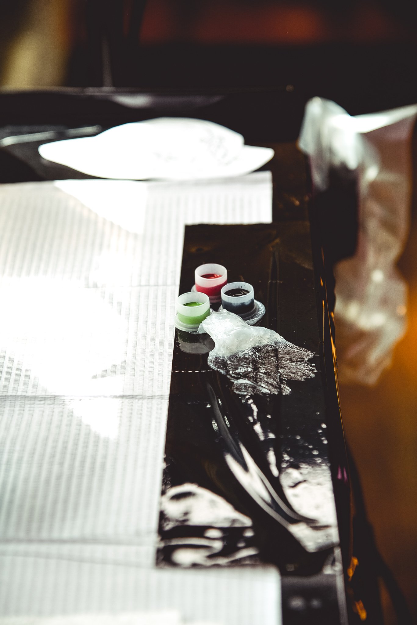 Colors for a tattoo - Natural tattoo aftercare