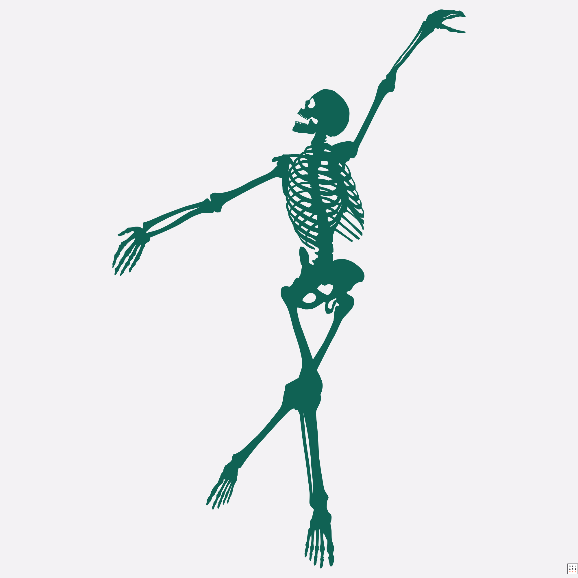skeleton dancing