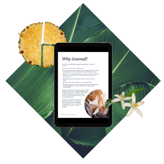 A collage of the journal prompts for difficult emotions pdf.