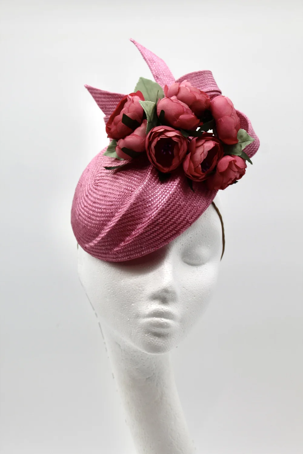 Peony Pink — The Cotswold Hat Club Hat Hire for Weddings