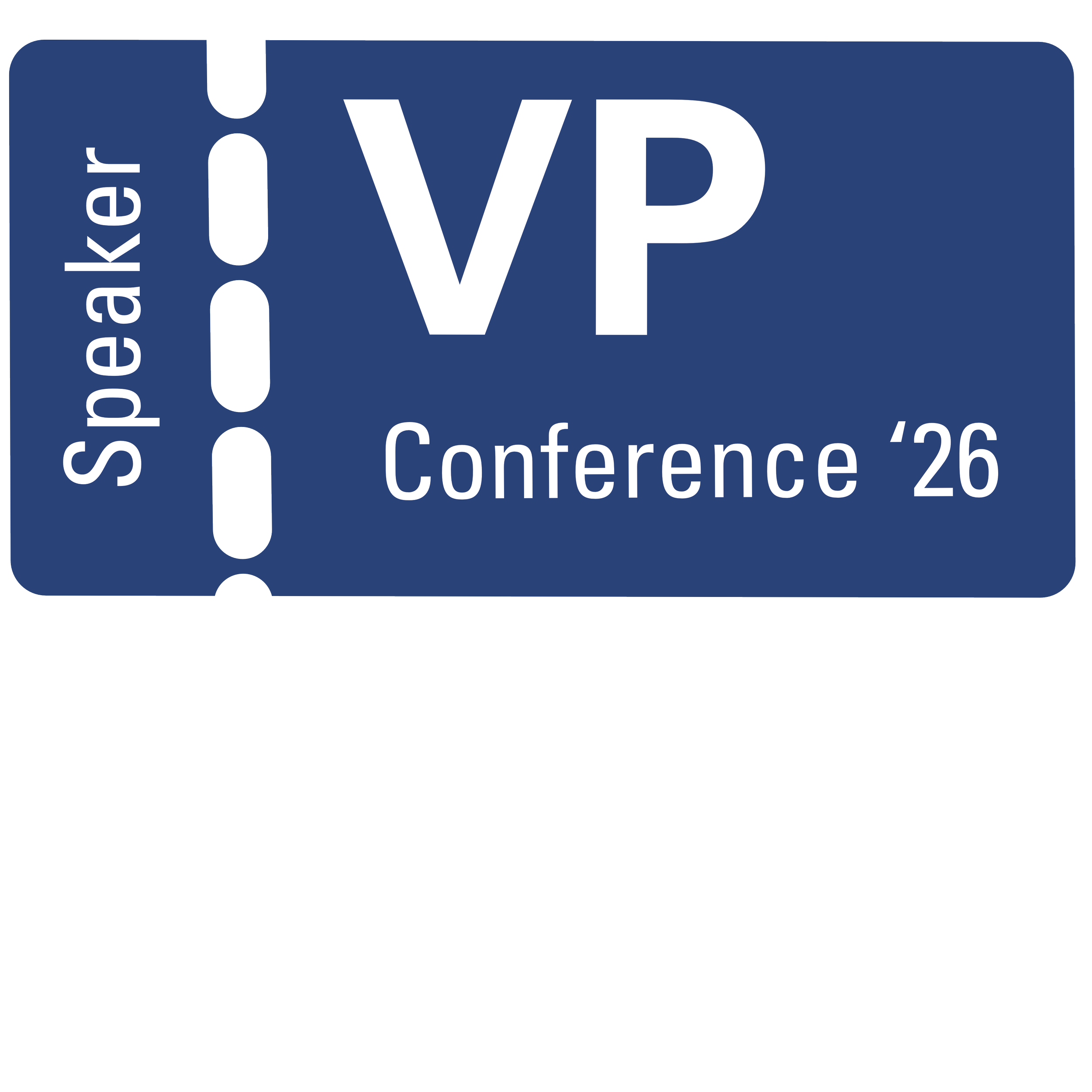 SPEAKER two-day VisionPlus'26 ticket