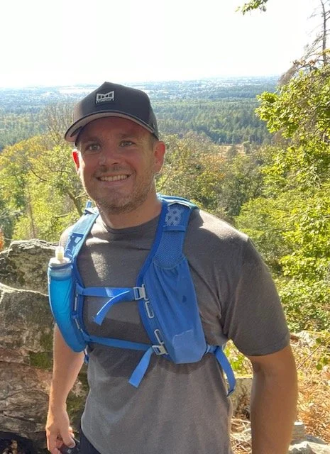 Dominik beim Trailrunning