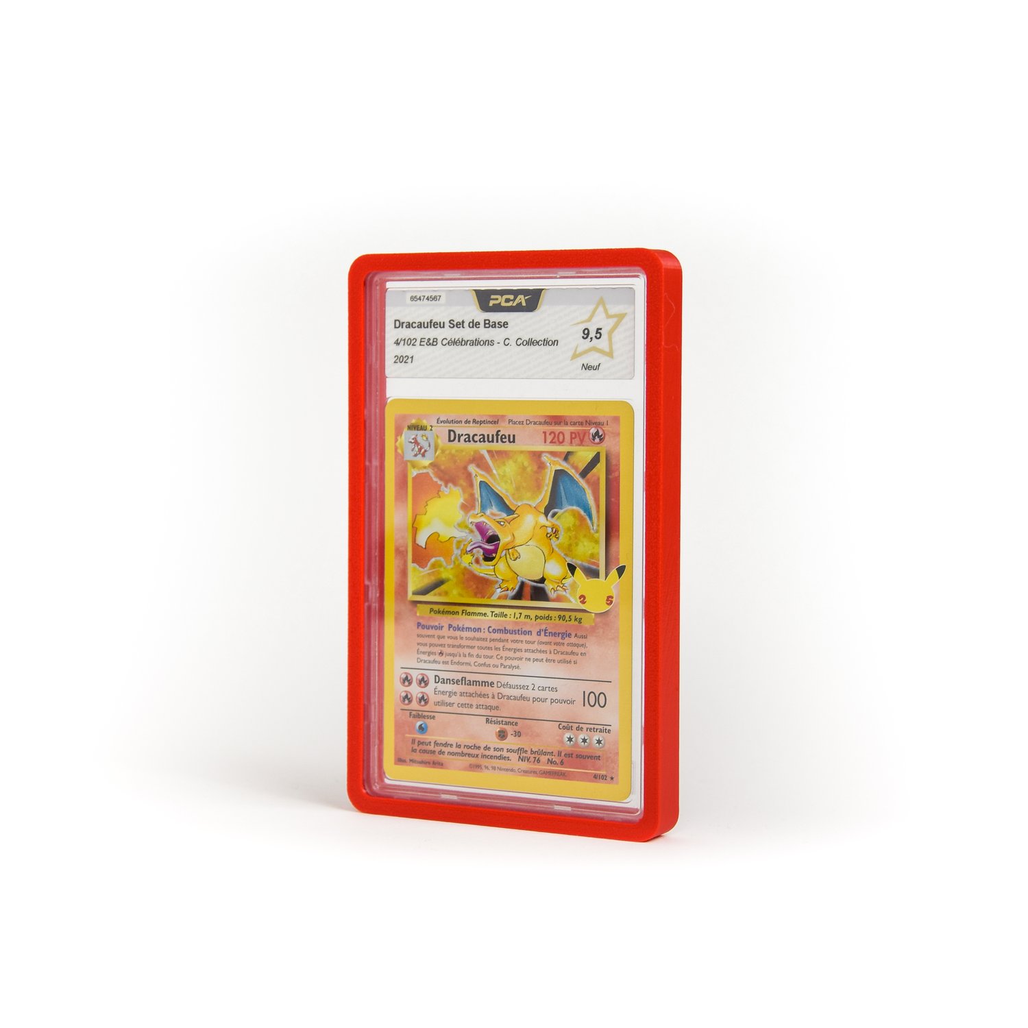 Protection 3 cartes Pokémon gradée PCA