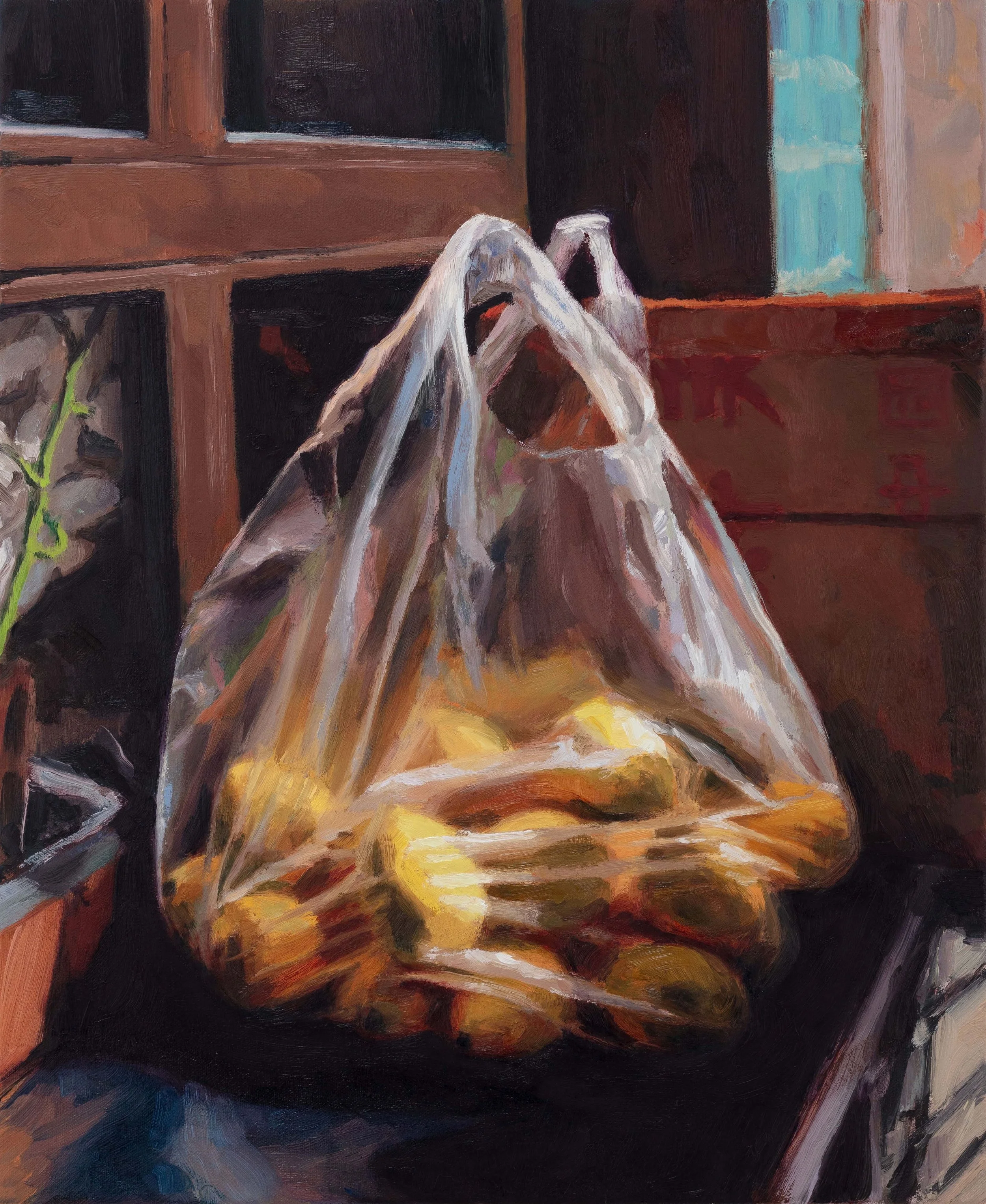 Thomas Cameron, 'Lemons', 2026, oil on canvas, 55 x 45cm
