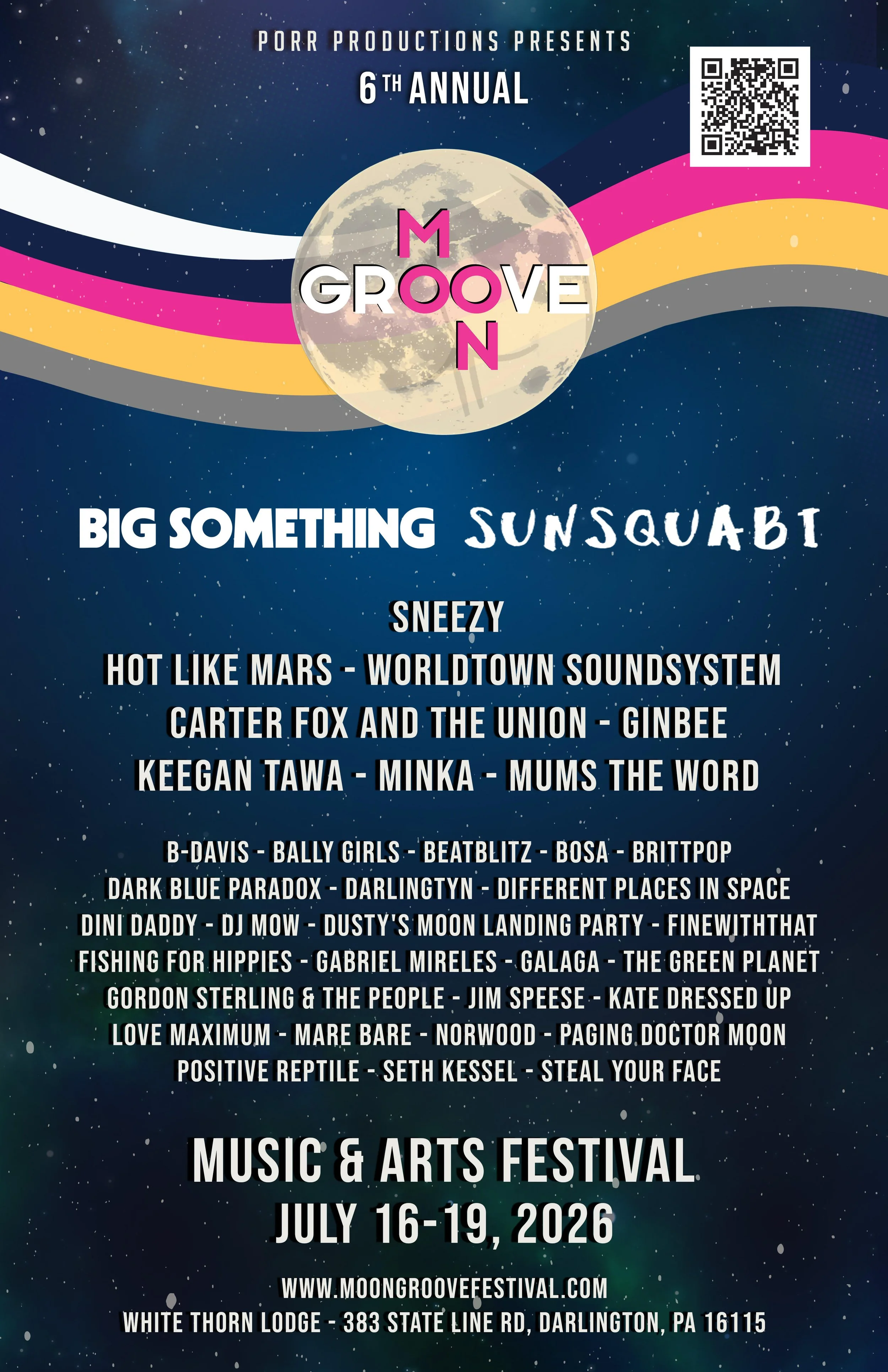 MoonGroove Festival Line Up Nude Lease On Life