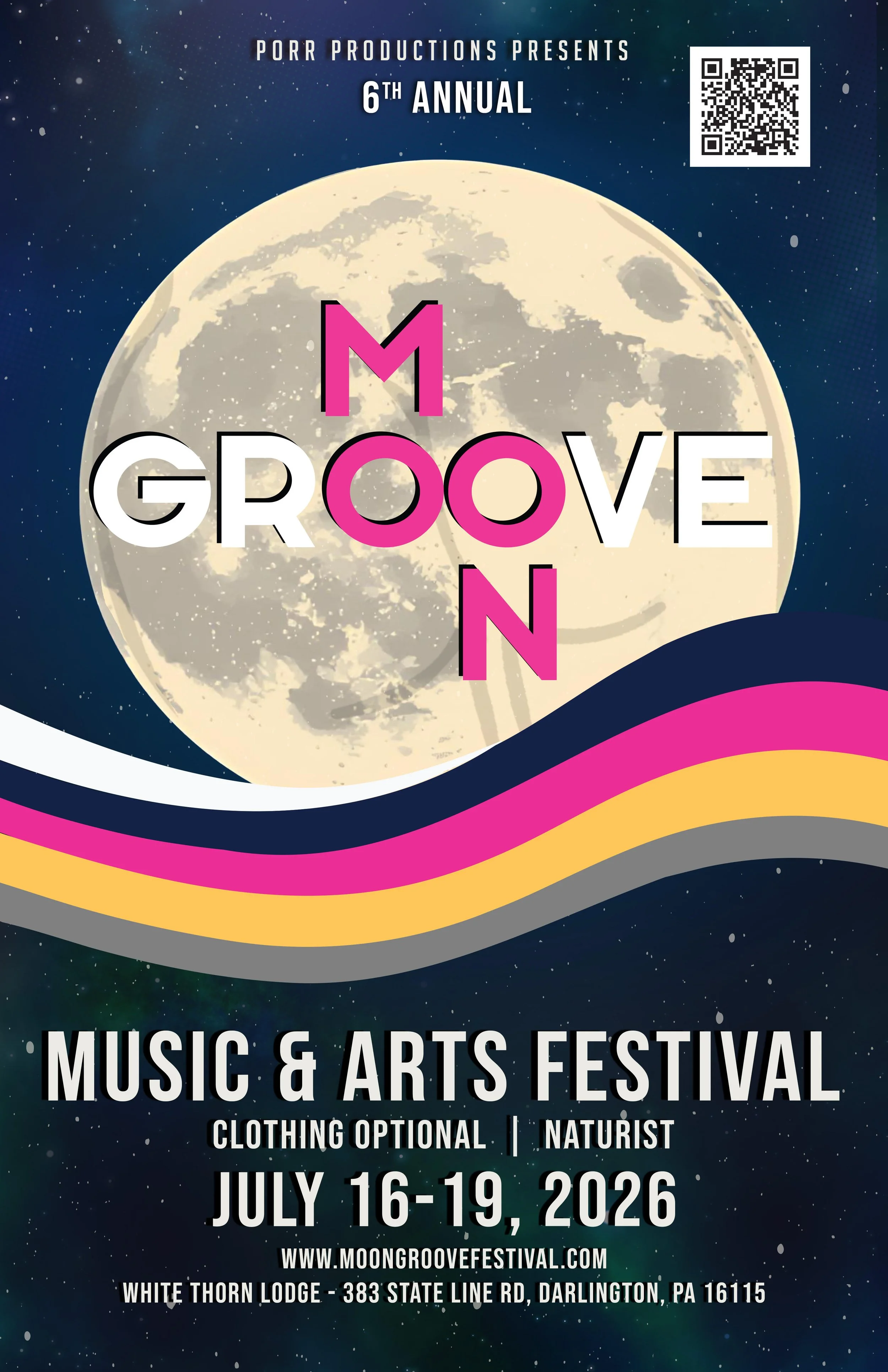 MoonGroove Festival Flyer Nude Lease On Life