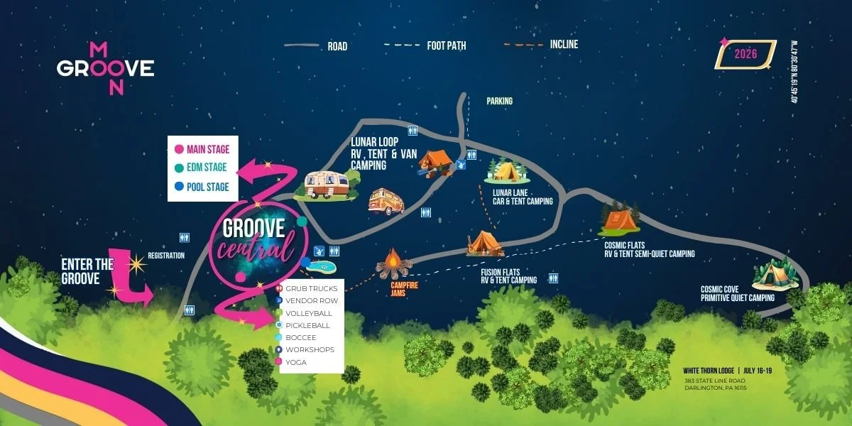 MoonGroove Festival Map Nude Lease On Life