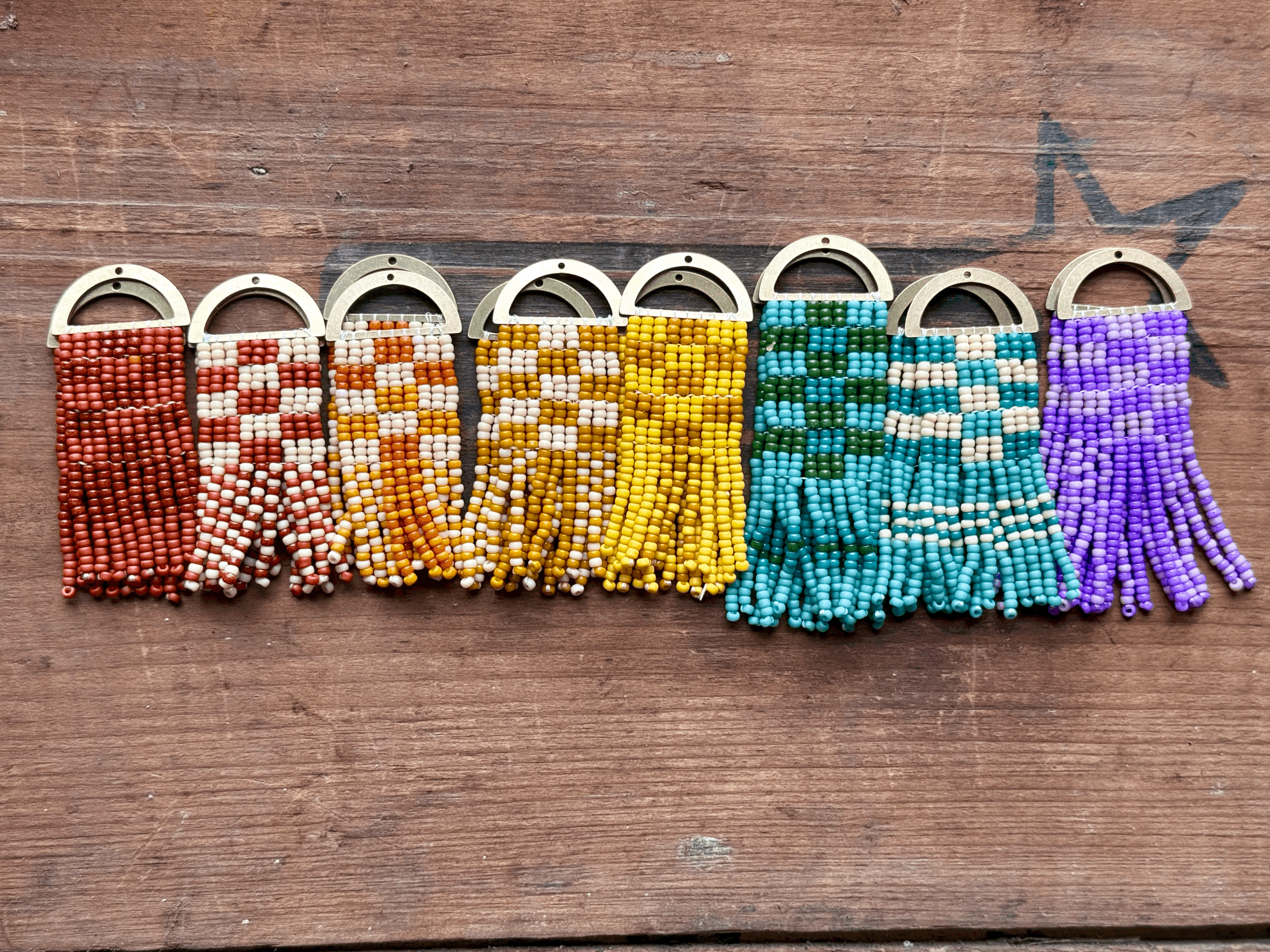 Square Stitch Rainbows~ NEW!