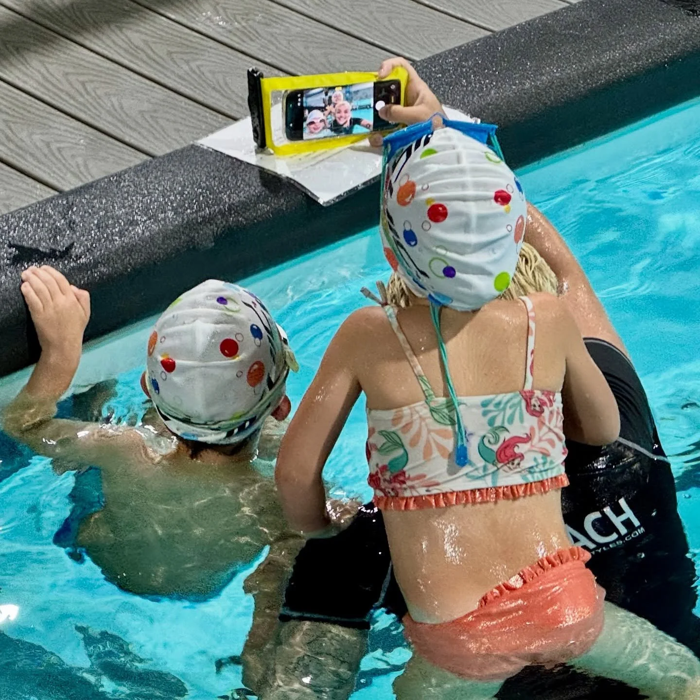 📸 Say &ldquo;I Love Swim Lessons!&rdquo;

Sometimes a swim selfie with your coach is the best way to capture the moment! 🩵🤳 These smiles show more than happiness&mdash;they&rsquo;re snapshots of connection, confidence, and the pure joy that happen
