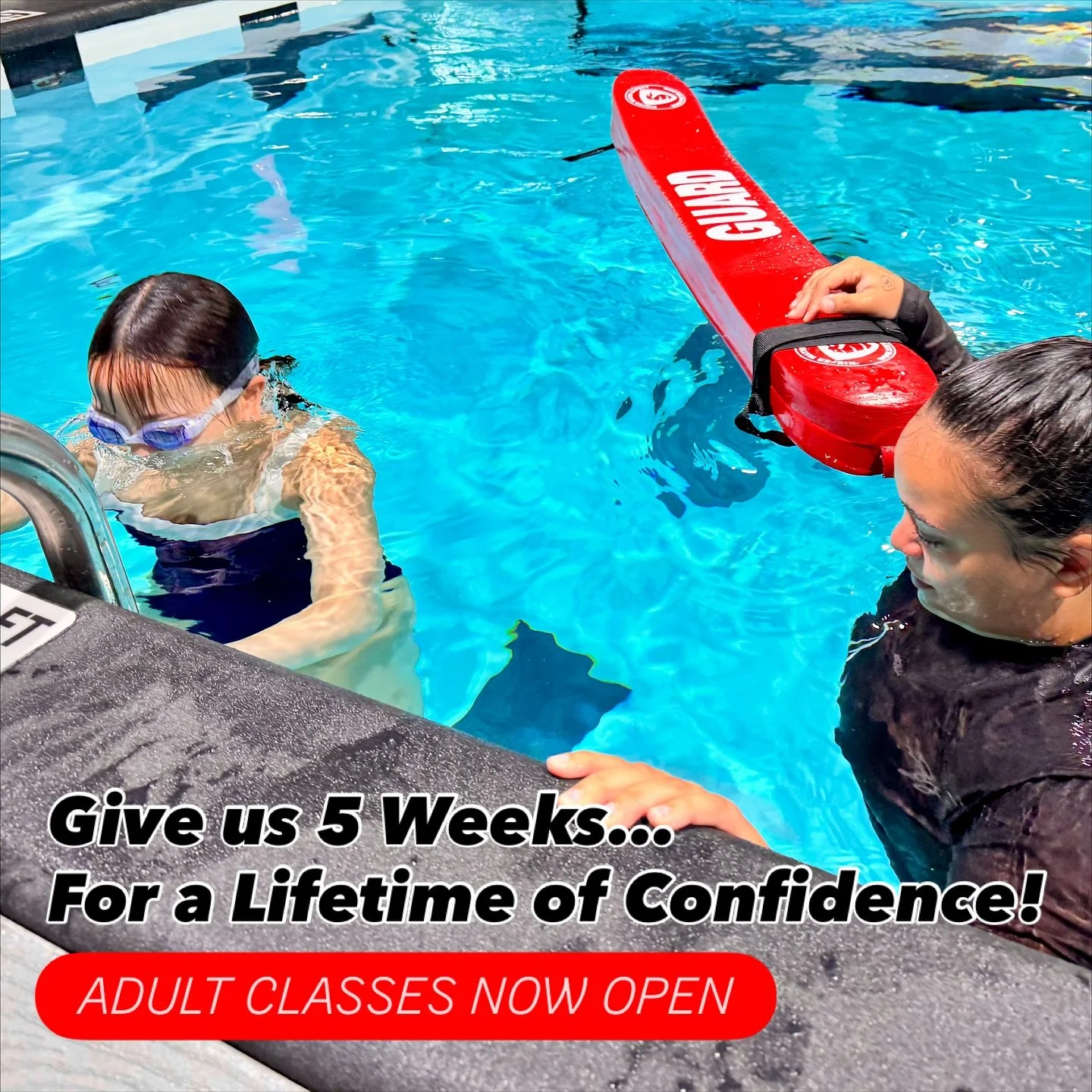 💦🩵 It&rsquo;s Never Too Late to Start &mdash; and Never Too Late to Improve.

Our 5-week Adult Swim Classes are officially open for registration! Whether you&rsquo;re just getting started or looking to refine your technique, we&rsquo;ll help you bu