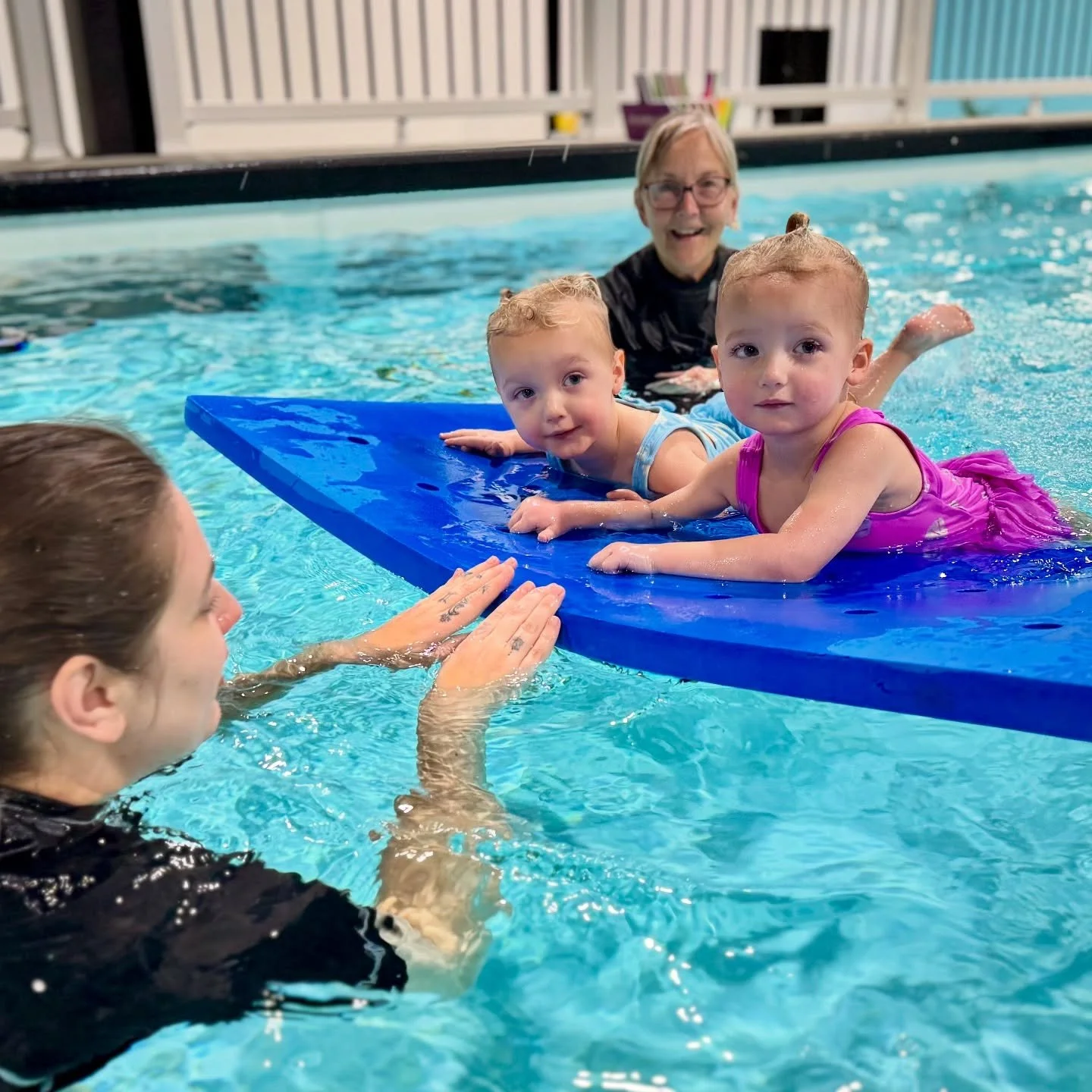 💦🩵 These sweet sisters learning side-by-side.
Moments like this remind us that swimming isn&rsquo;t just a skill&hellip; it&rsquo;s a shared experience. 💙✨

Want your child to swim with a sibling, friend, or training partner? We offer custom 2:1 a