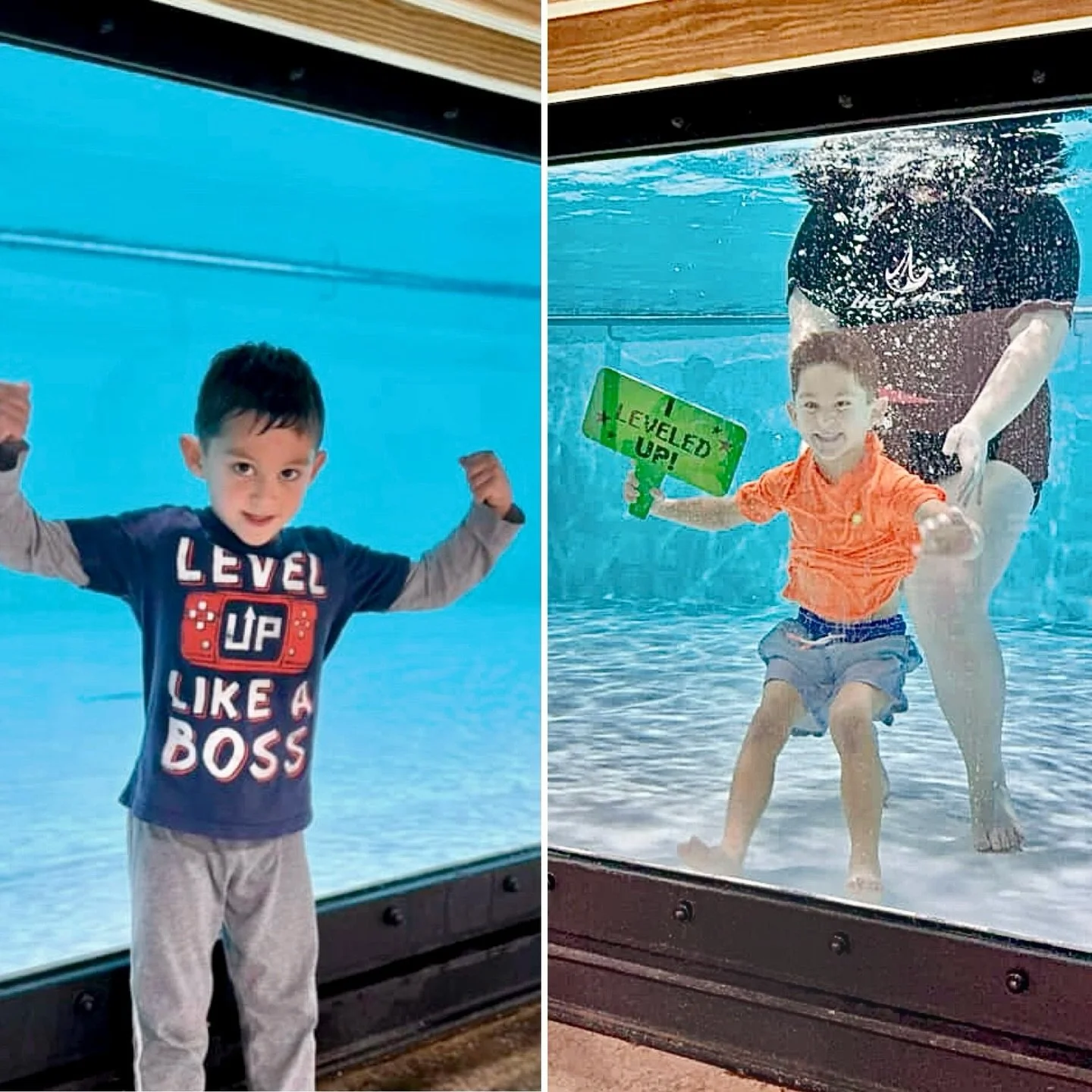 😎 Came with a plan&hellip; This little guy showed up wearing a shirt that said &ldquo;Level Up Like a Boss&rdquo; &mdash; and then did exactly that! 💪✨

Whether it was confidence, determination, or just great timing, he showed up ready and conquere