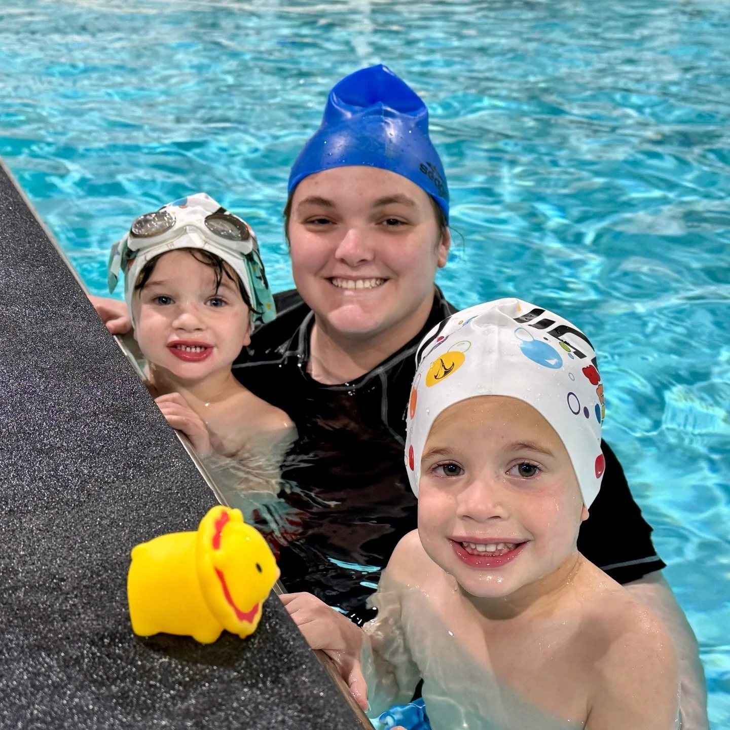 ❄️ When winter shows up outside&hellip; you can still count on it being toasty warm inside. 😎

With 90&deg; heated pools and encouraging coaches, we keep those happy smiles shining bright &mdash; no matter the season. 🩵✨

#LiquidLifestyles #WarmWat