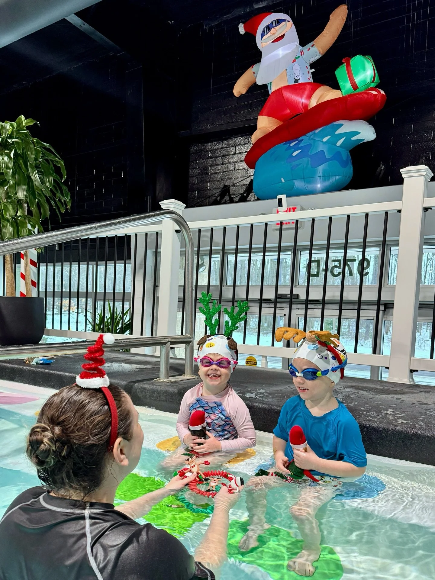 🎄💦 Holiday Magic Has Officially Begun at Liquid Lifestyles! 🩵✨

We&rsquo;re blending the best of both worlds &mdash; a tropical paradise with a wintry wonderland twist &mdash; and the pool is officially feeling merry and bright! From festive decor