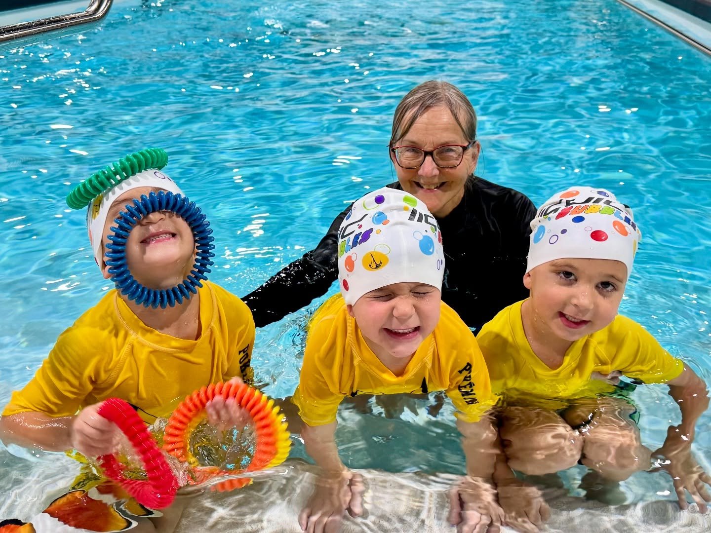🎉 Happy 1️⃣ Year Swimiversary, Coach Ros!

Coach Ros brings a wealth of knowledge, experience, and calm confidence to our pool deck. She has the perfect balance of firm guidance and lighthearted fun, helping her swimmers feel supported, capable, and