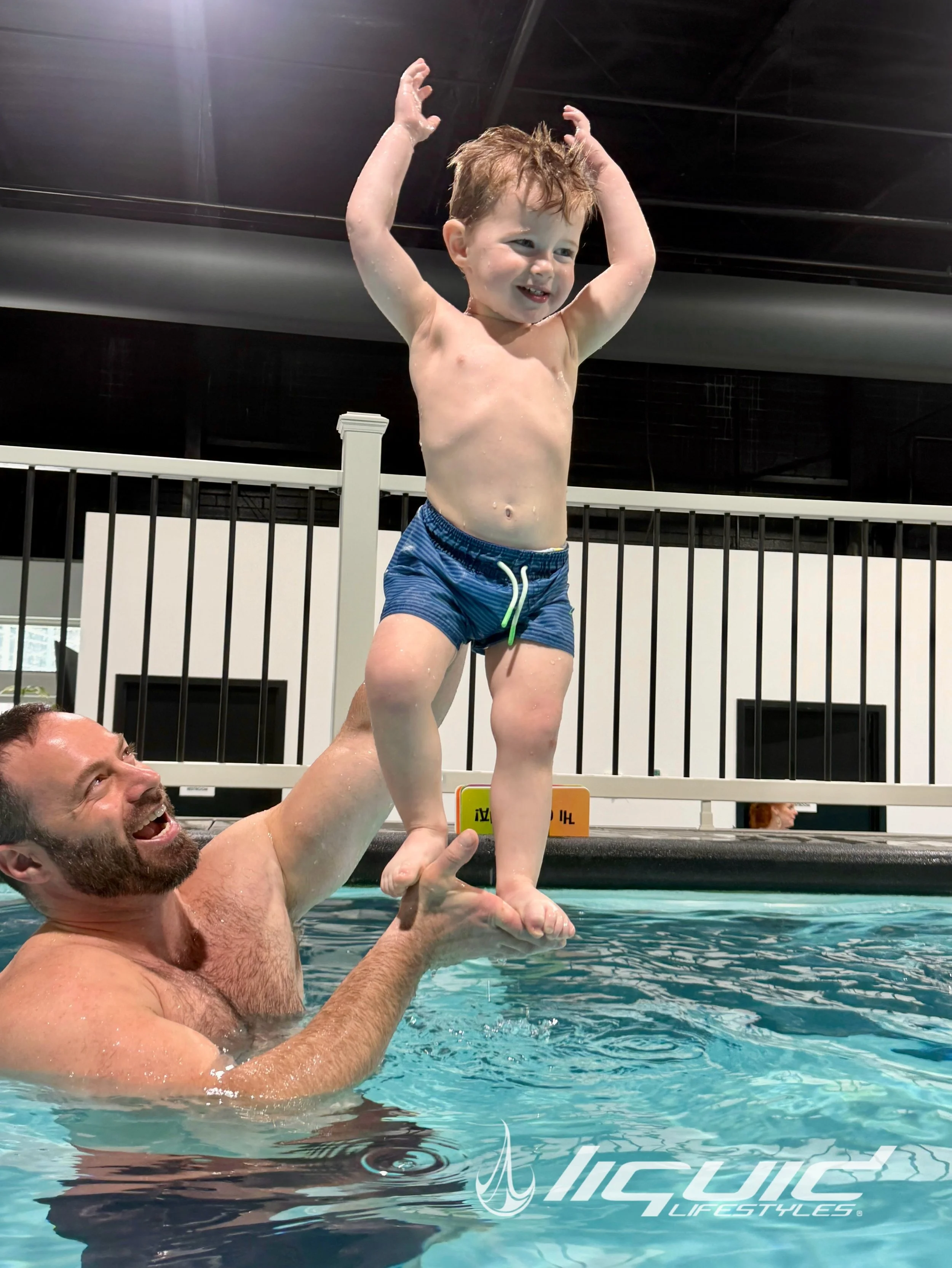 🩵💦 Scroll-stopping dose of cuteness incoming!

Our Baby Bubbles swimmers showing off their &ldquo;baby yoga&rdquo; skills 😄✨

Big smiles.
Little arms stretched high in the air.
And a whole lot of &ldquo;I can do it!&rdquo; energy.

#LiquidLifestyl