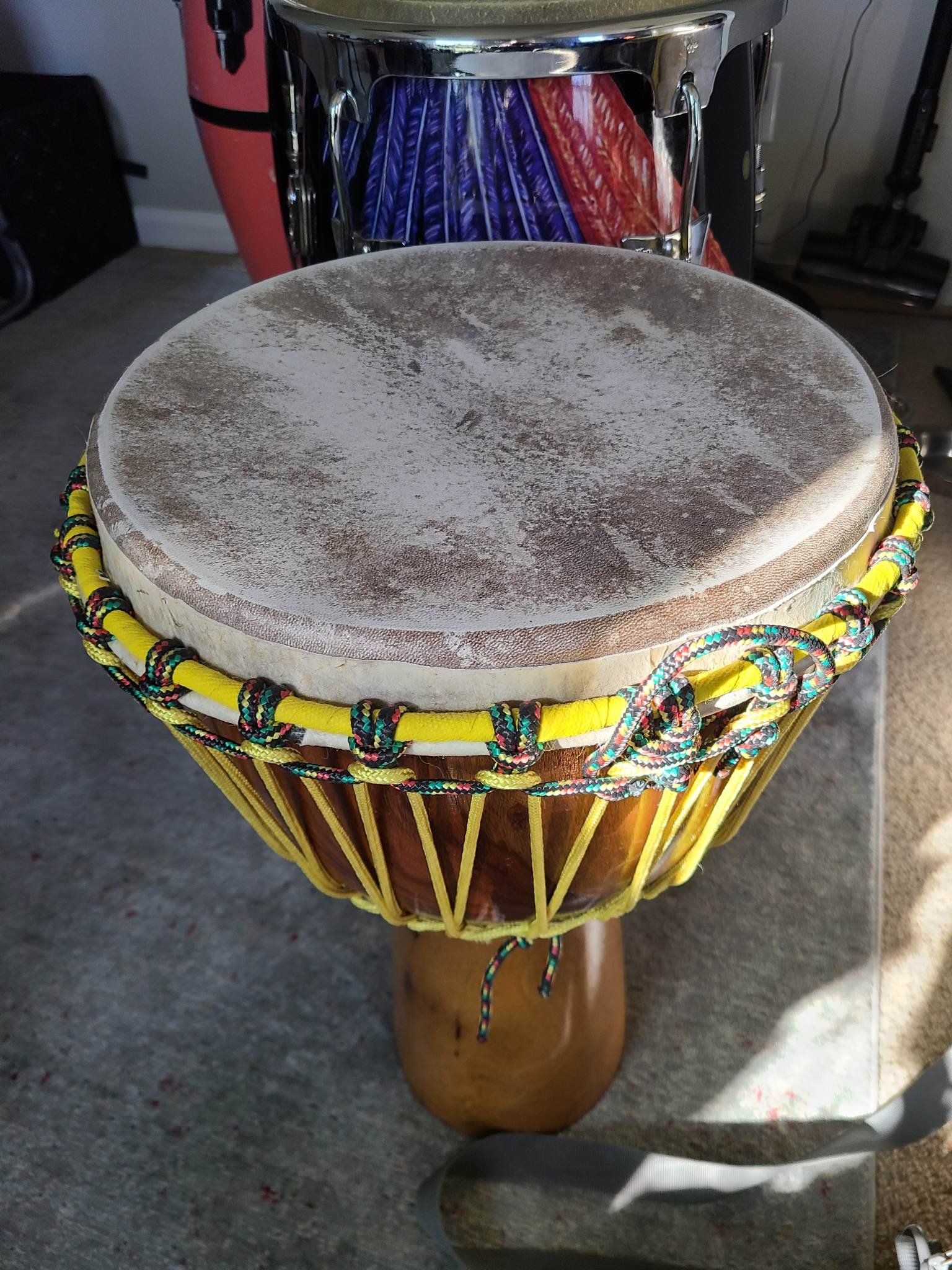 Custom shop built Djembe Drum