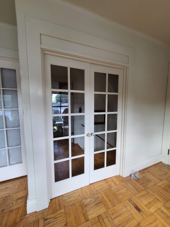 custom French door installation