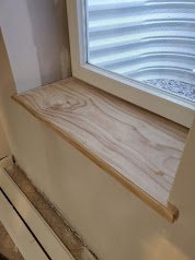 custom window sill