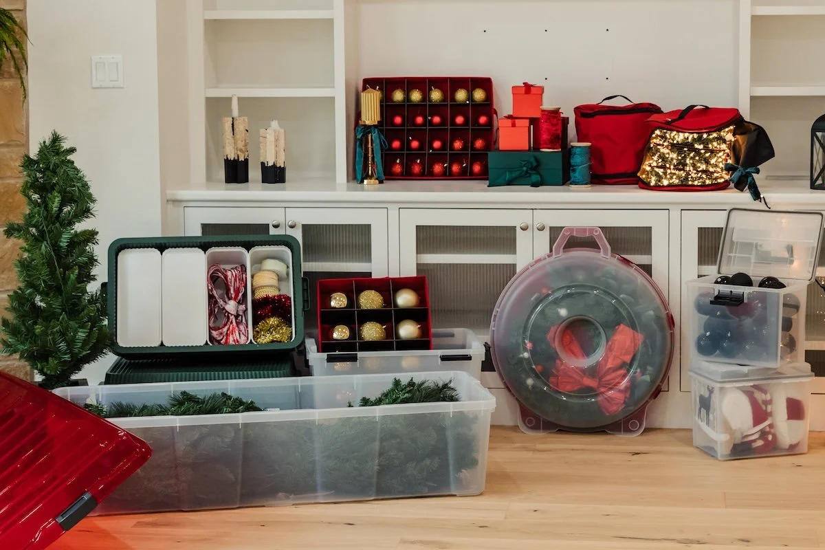 Christmas Storage Ideas: Tree &amp; Decor Organization