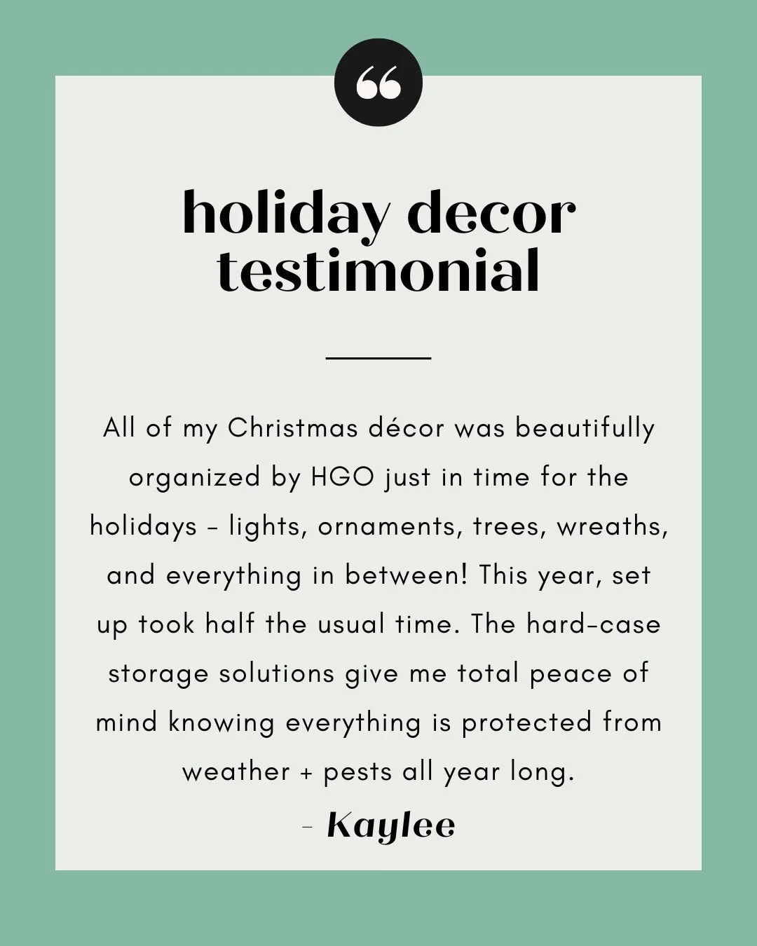 Organizing your holiday d&eacute;cor isn&rsquo;t just about neatness - it&rsquo;s about saving time, protecting your investment, and making the season more joyful. 🎄✨⁠
⁠
We loved helping our client organize every ornament, light, and tree! 🫶⁠
⁠
#ho