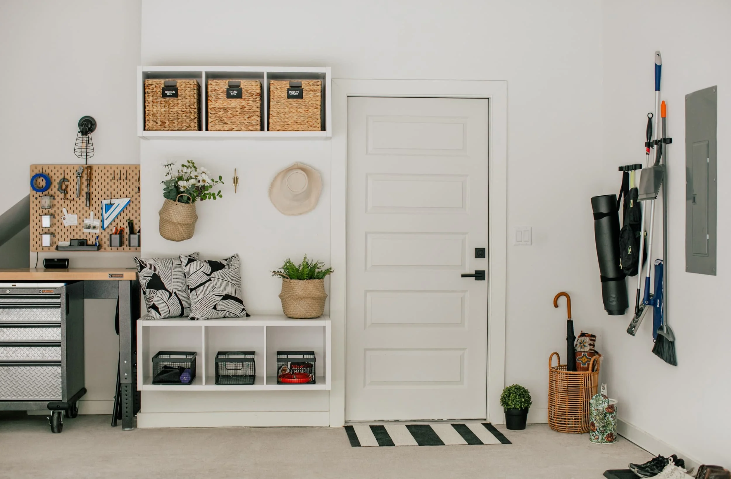 GARAGE TRANSFORMATION  This two-car Austin garage went from dumping ground to an organized extension of the home.  