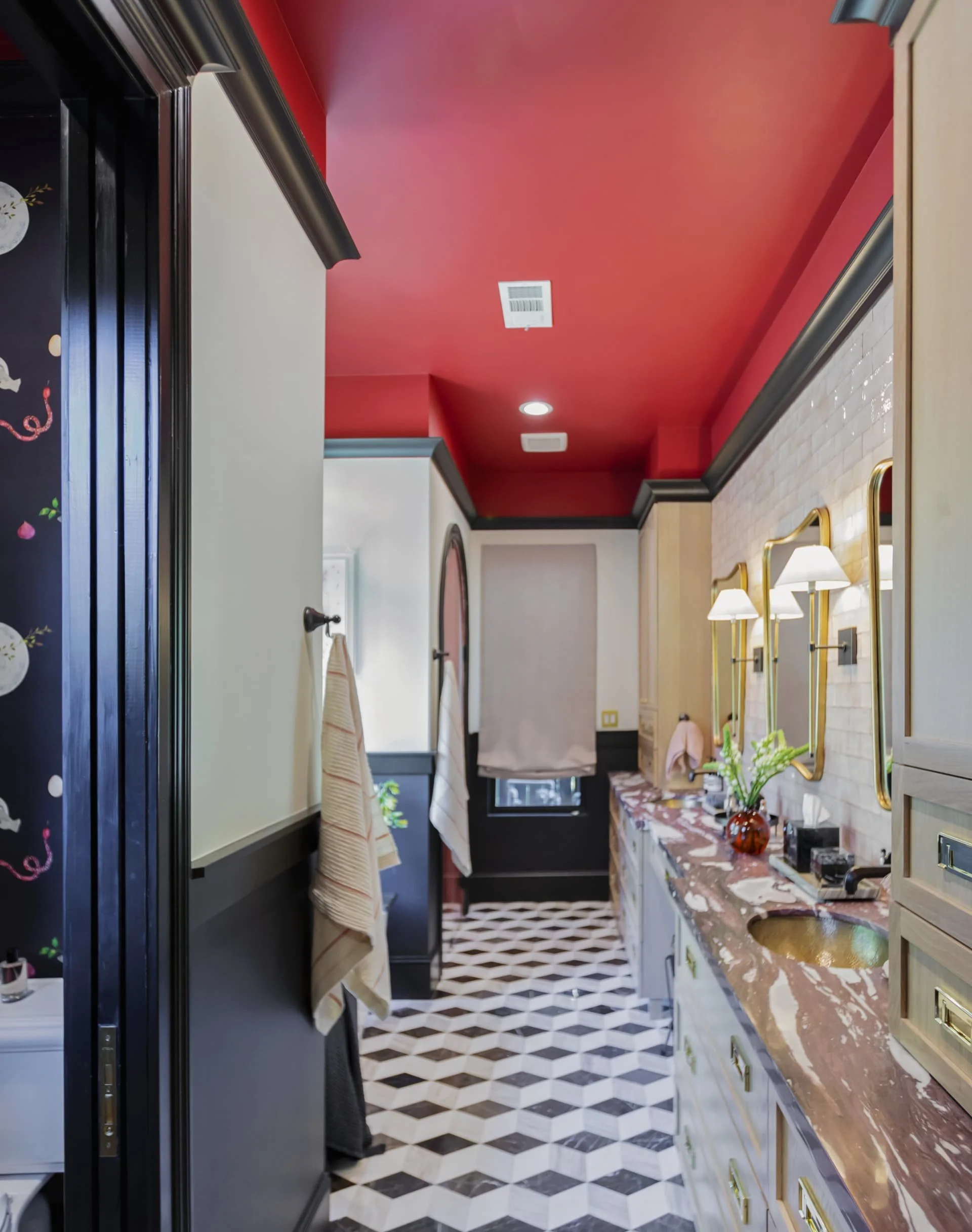 Full service bathroom design in Austin by Hannah Goetz
