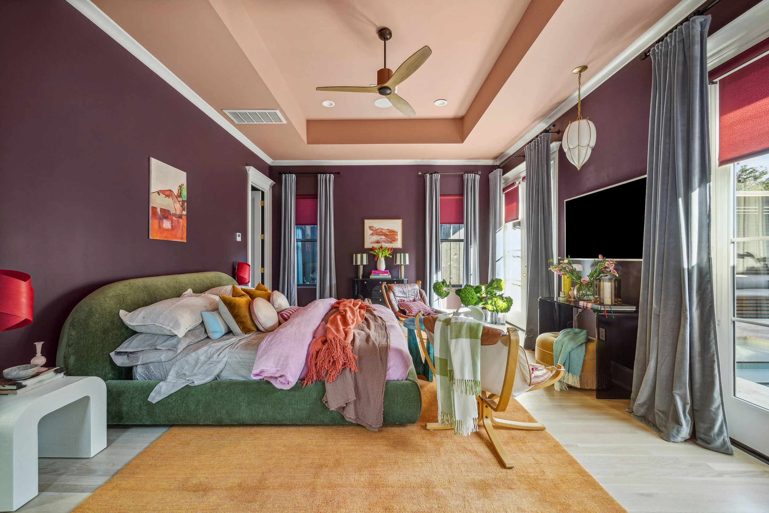 Color Outside the Lines: A Houston Bedroom Suite Transformation