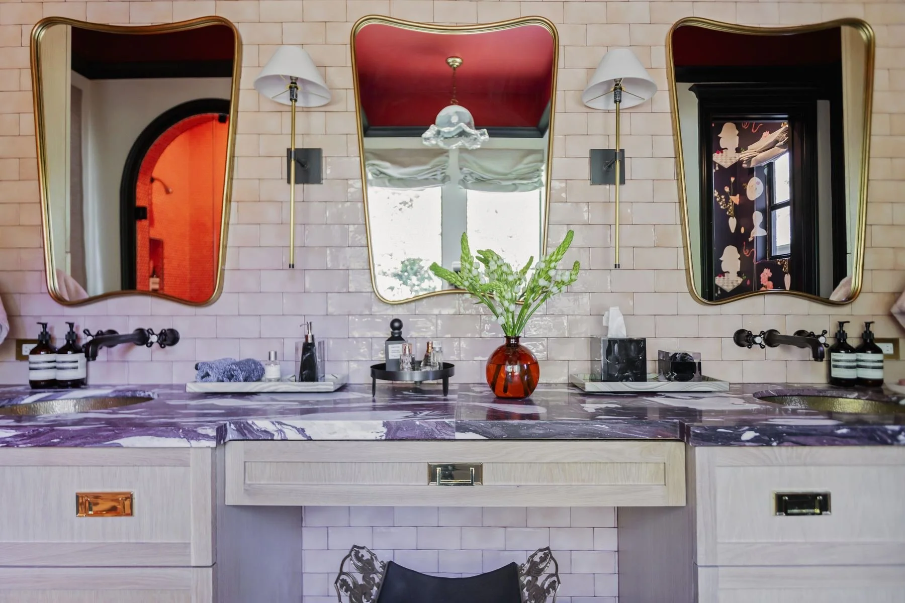 Hotel-Inspired Primary Bathroom Organization in Houston