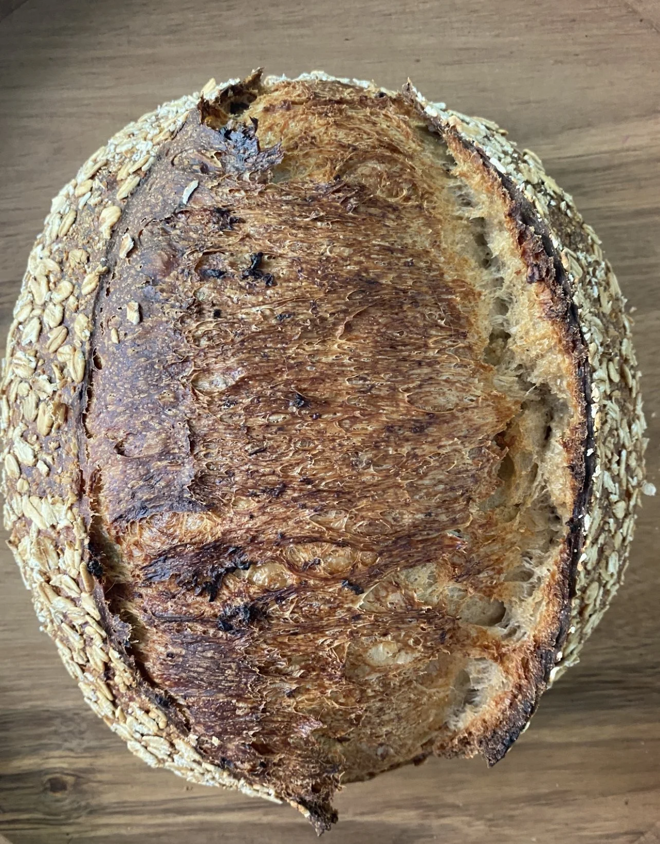 Organic Maple Oat Porridge Sourdough