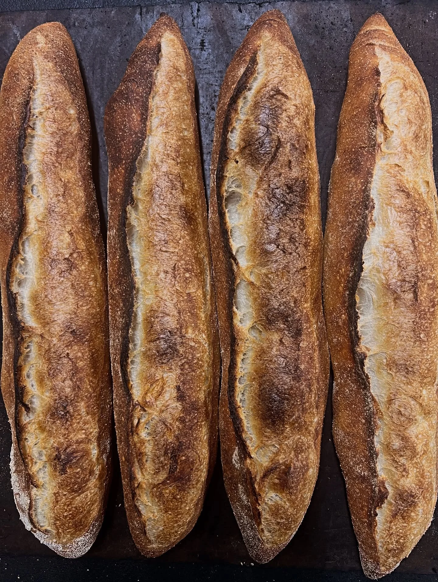 I&rsquo;m at Elk Grove farmers market till noon today (Saturday 1/1) come out😎

French baguettes

Sweet potato, pumpkin seed thyme sourdough 

Quinoa, olive herb, de Provonce sourdough 

Traditional sourdough 

Honey, wheat, sesame, sunflower sourdo
