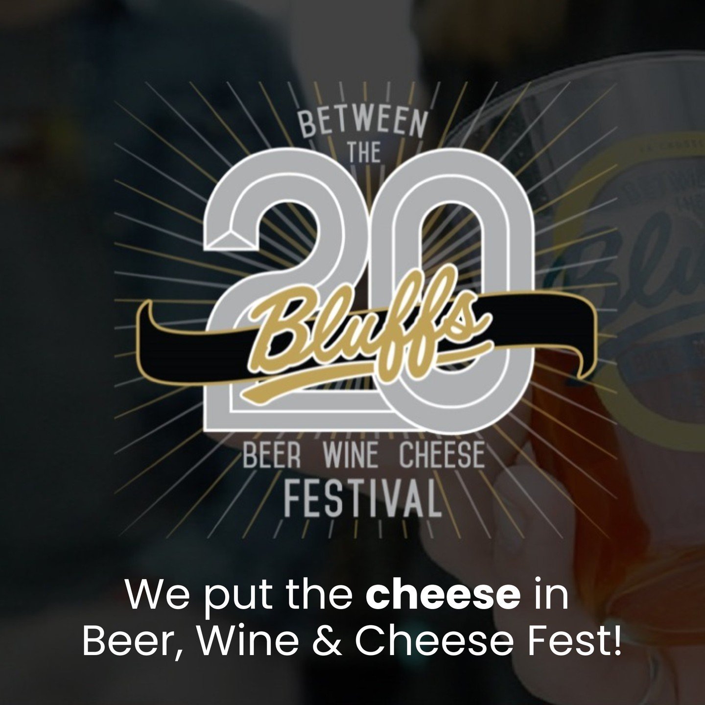 We can't wait to be joining for a second year at @betweenthebluffsofficial Beer Wine and Cheese Fest - will we see YOU this weekend?! 🍺🍷🧀

#HuntAndGatherGrazing #WeBringTheCheese #BeerWineCheeseFest