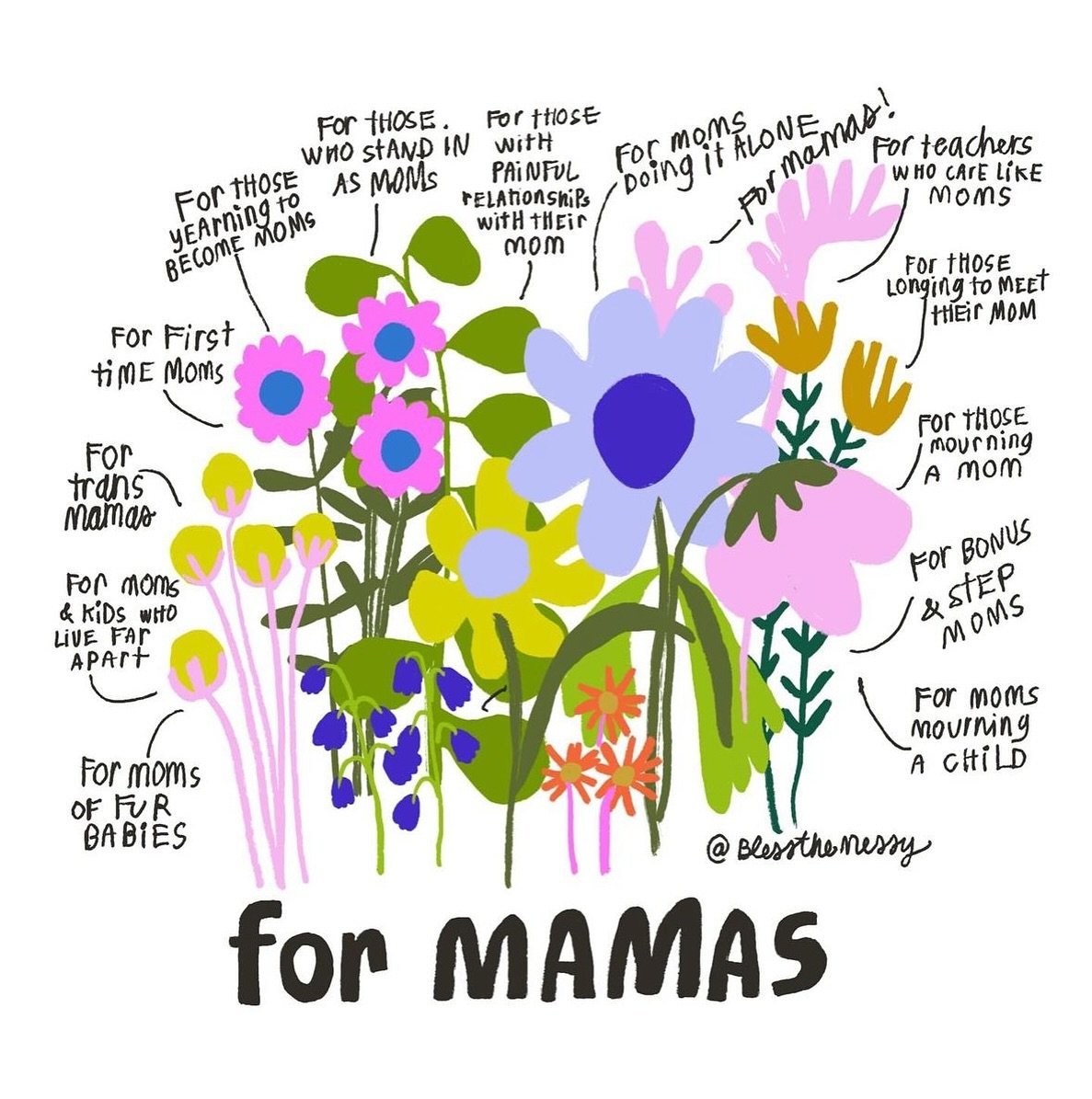 Thanks @blessthemessy for putting this into words for us - Happy Mother&rsquo;s Day to all 🫶🏼 Much love, The Hunt + Gather Team 💐
