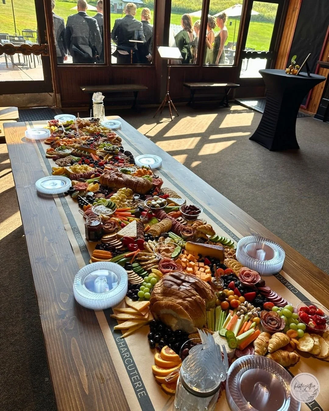 A feast as beautiful as the love it celebrates 💍🧀 Interested in a setup for your wedding day? Fill out our inquiry form at huntandgathergrazing.com/inquire

#HuntAndGatherGrazing #Charcuterie #SmallBusiness #DowntownLaCrosse #WeddingSetups
