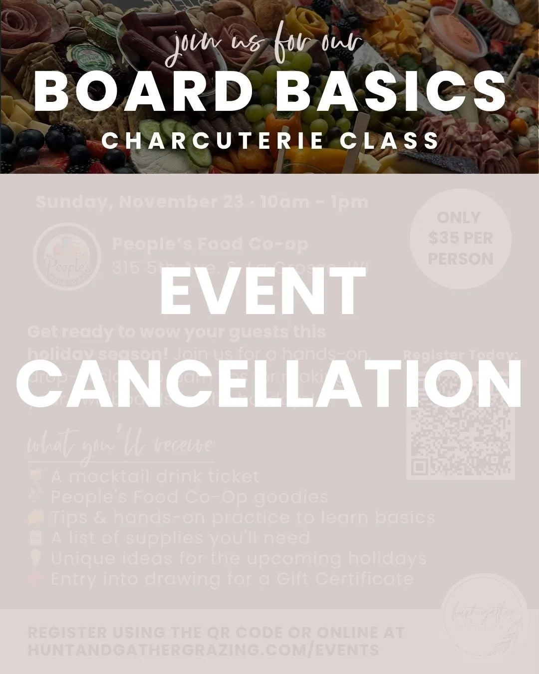 Hi all! With our low ticket sales, we have decided to make the hard decision to cancel this event. We will look into rescheduling for another time that works well for everyone. If you purchased a ticket, we will be reaching out via email. Thanks for 