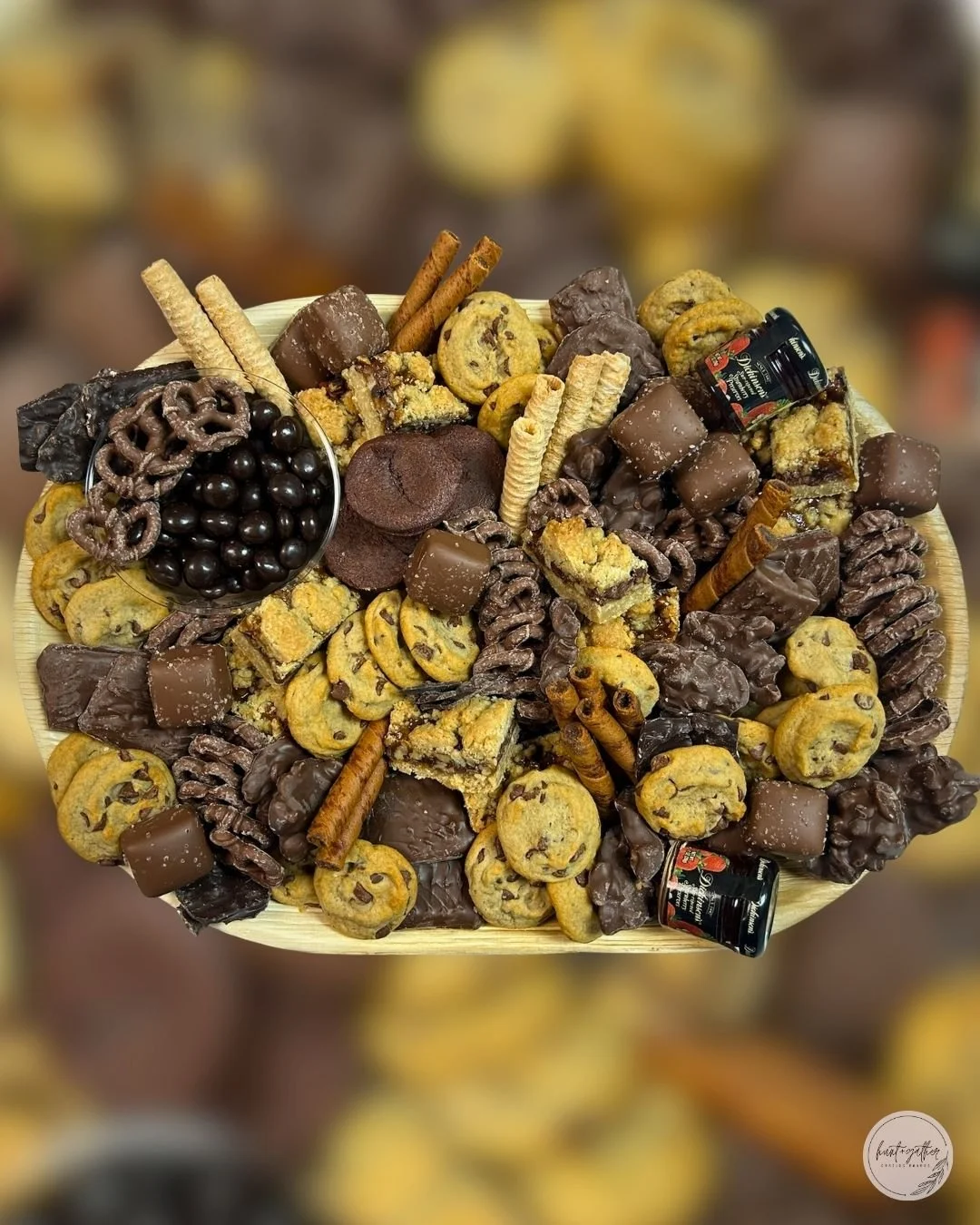 A whole board of chocolate? Yes, please! Celebrating National Chocolate Candy Day in the sweetest way 🍪🍫

 #HuntAndGatherGrazing #Charcuterie #DessertBoard #SmallBusiness #DowntownLaCrosse