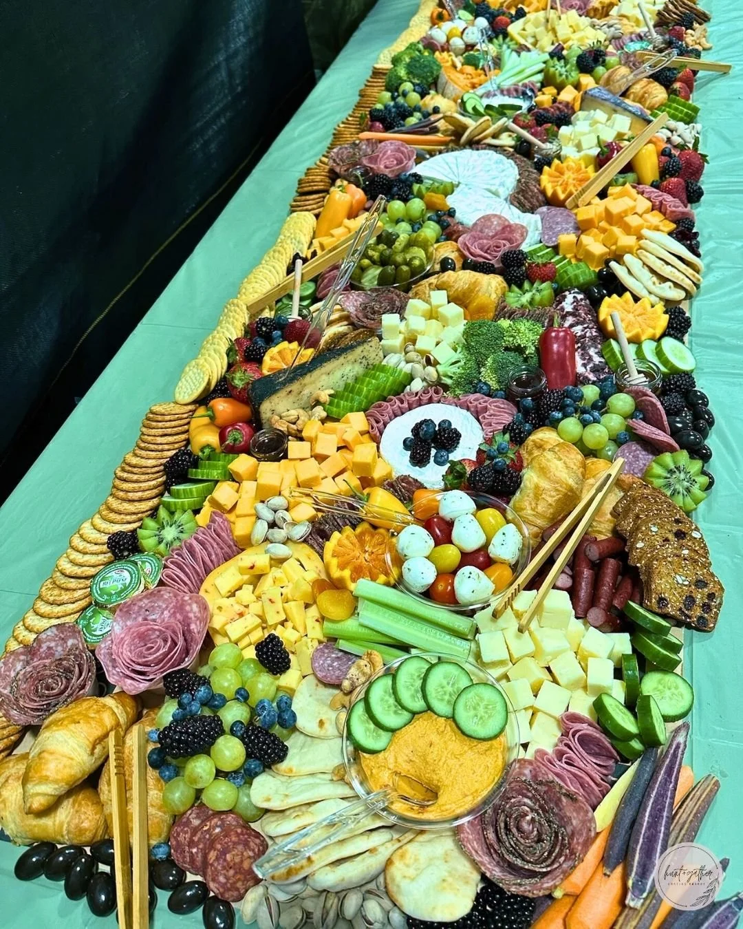 🍇 Event Setups 🧀 Did you know we can customize items to your celebration? Let us know in the notes of your inquiry form what you are celebrating, and we can work to make magic happen!

Interested in a setup at your next celebration? Visit huntandga