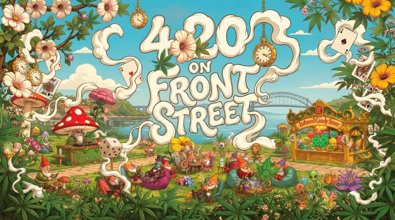 420 on Front Street: A Garden Party