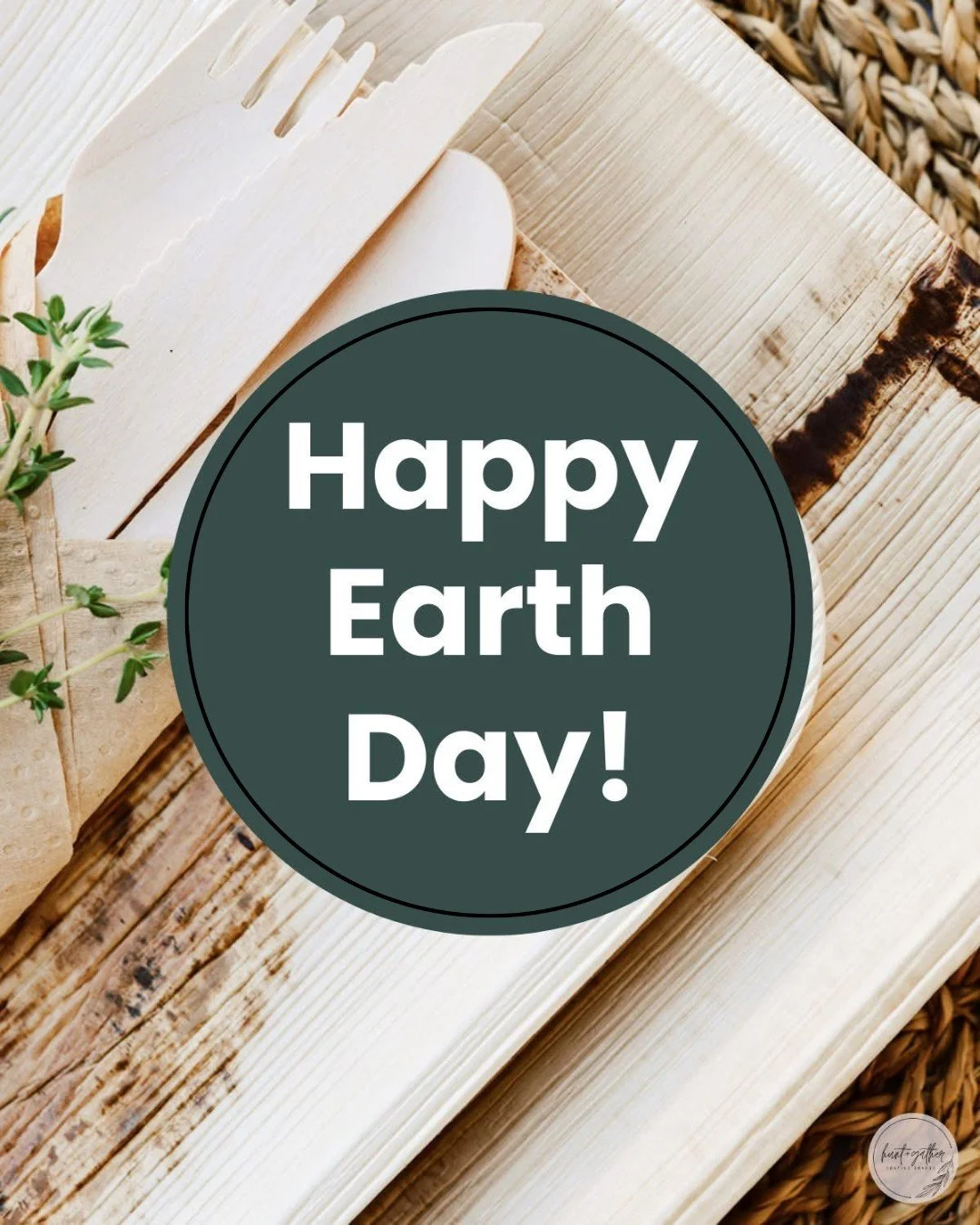 🌏 Happy Earth Day from Hunt + Gather Grazing! 🌍 Did you know one of our primary goals at H+G is sustainability? By using brands such as @chicleafdinnerware for our board creations, we are able to make a better impact on our planet through each orde