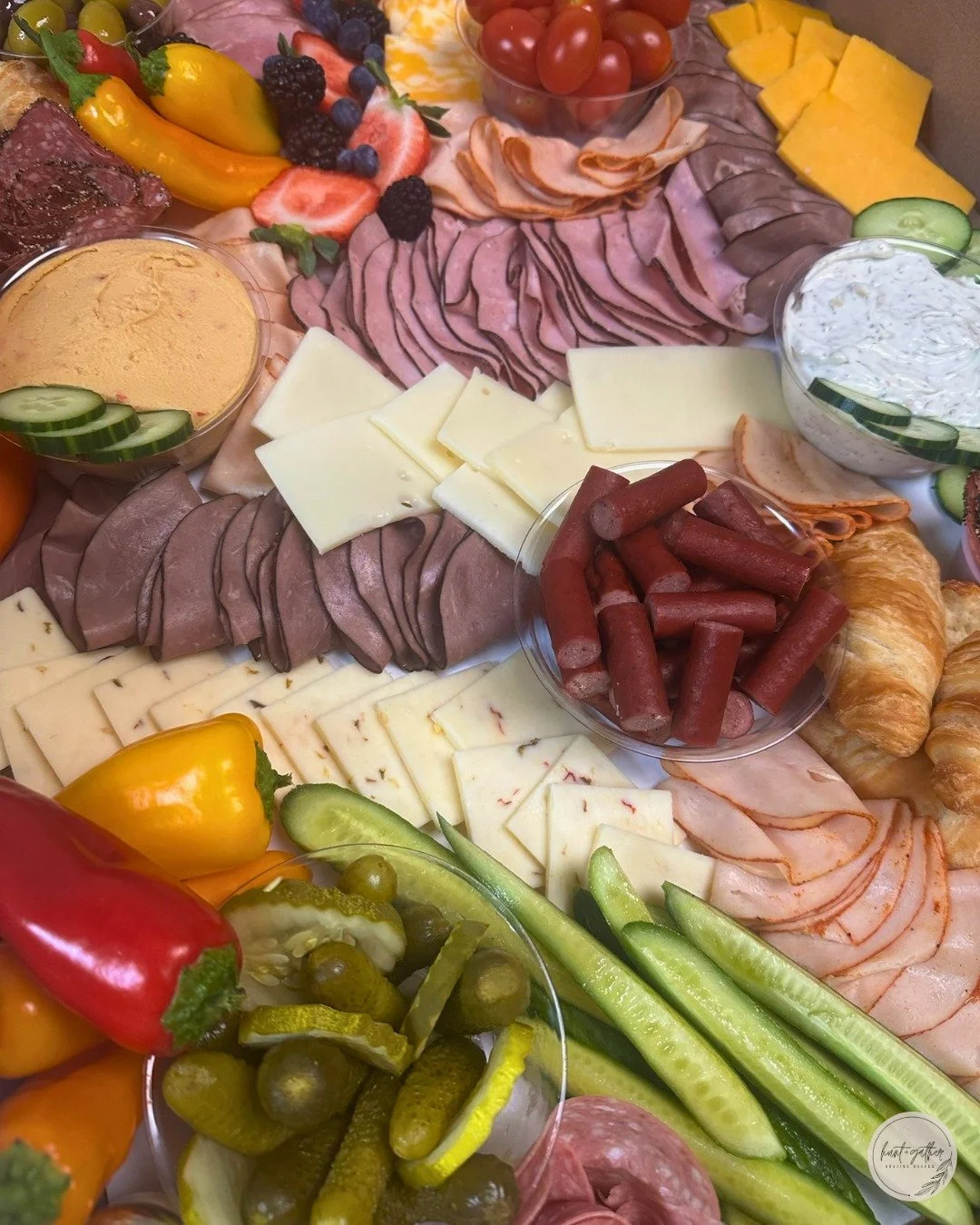 Your perfect sandwich starts here 🥪🧀

#HuntAndGatherGrazing #Charcuterie #BuildYourOwnSandwich #SmallBusiness #DowntownLaCrosse