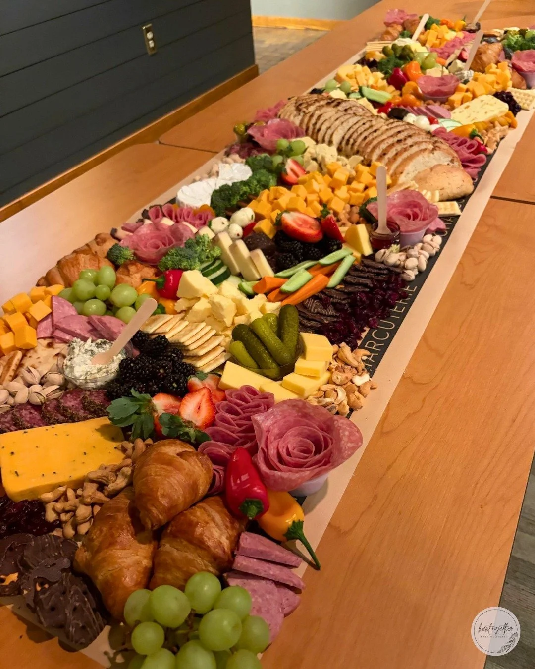 Event Setups 🧀 Did you know we can customize items to your celebration? Let us know in the notes of your inquiry form what you are celebrating, and we can work to make magic happen!

Interested in a setup at your next gathering? Visit huntandgatherg