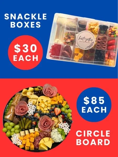 🇺🇸 4th of July Pre-Orders Now Open! 🇺🇸 Fireworks, friends, and plenty of snacks&mdash; we've got the perfect board for your celebration! Orders are open until Monday, June 29th and must be picked up on Friday, July 3rd between 10:00 am and 12:00p