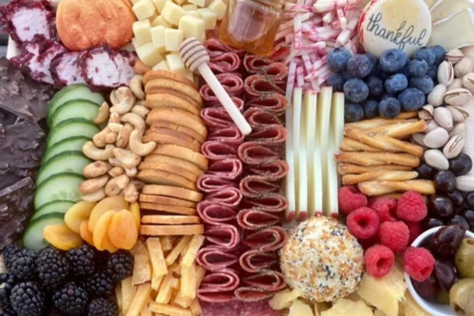 BOARDS MENU — Hunt + Gather Grazing Boards