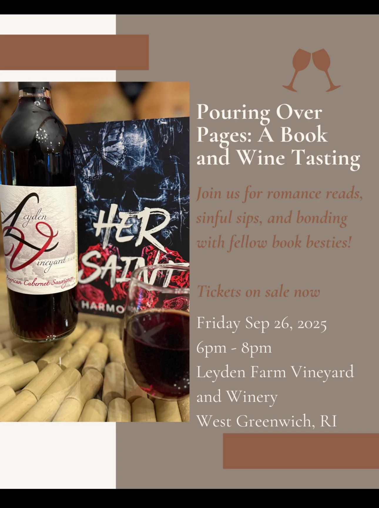 Uncork Romance: A Book Club and Wine Tasting
