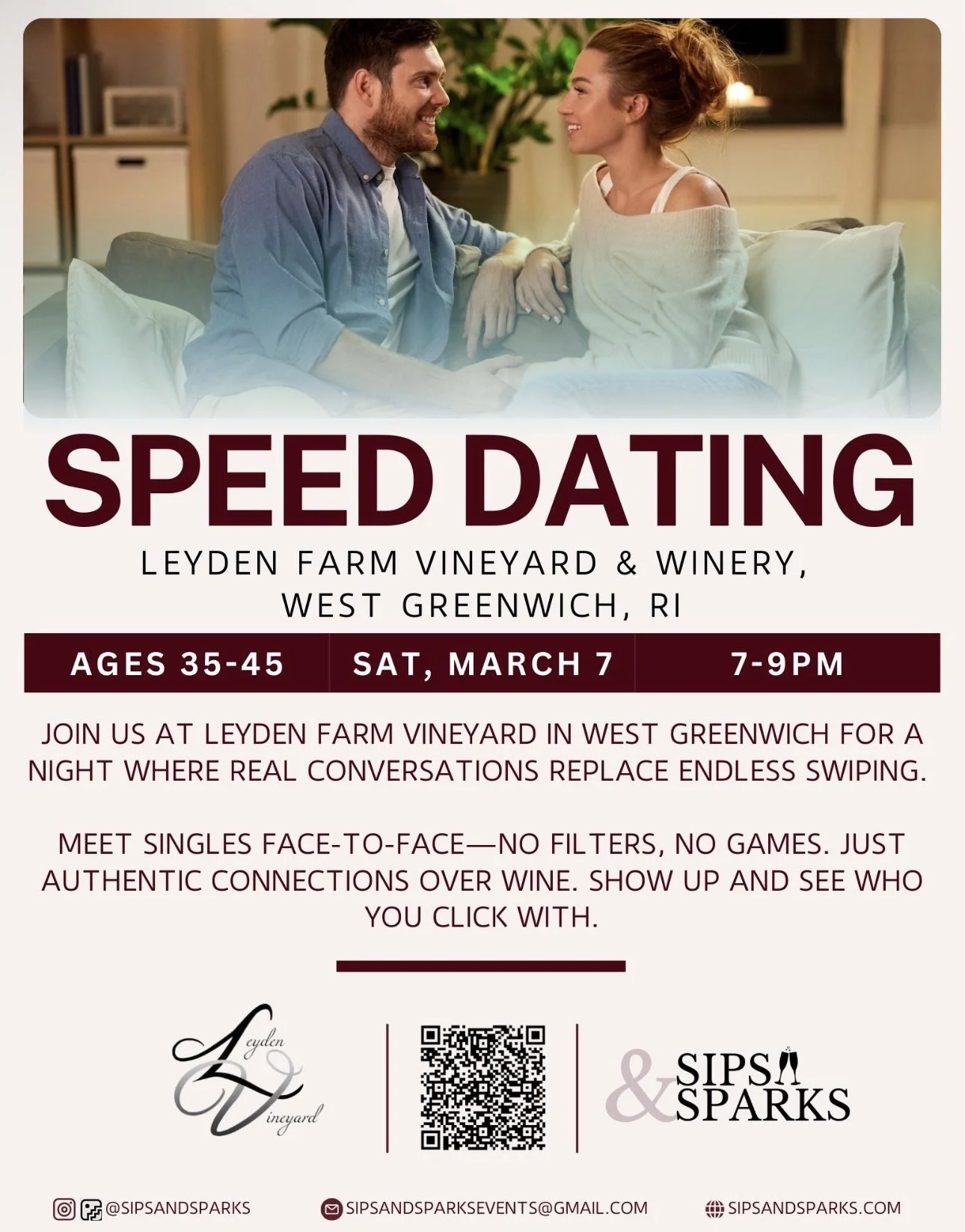 Sip & Sparks speed Dating 