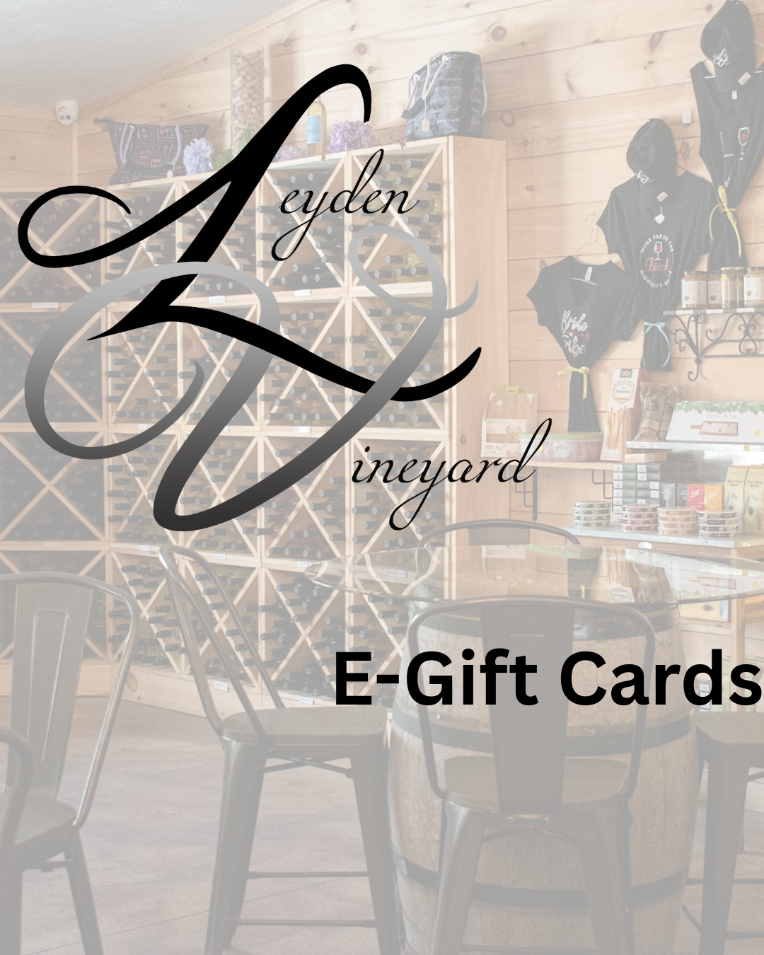 Leyden Winery Gift Card