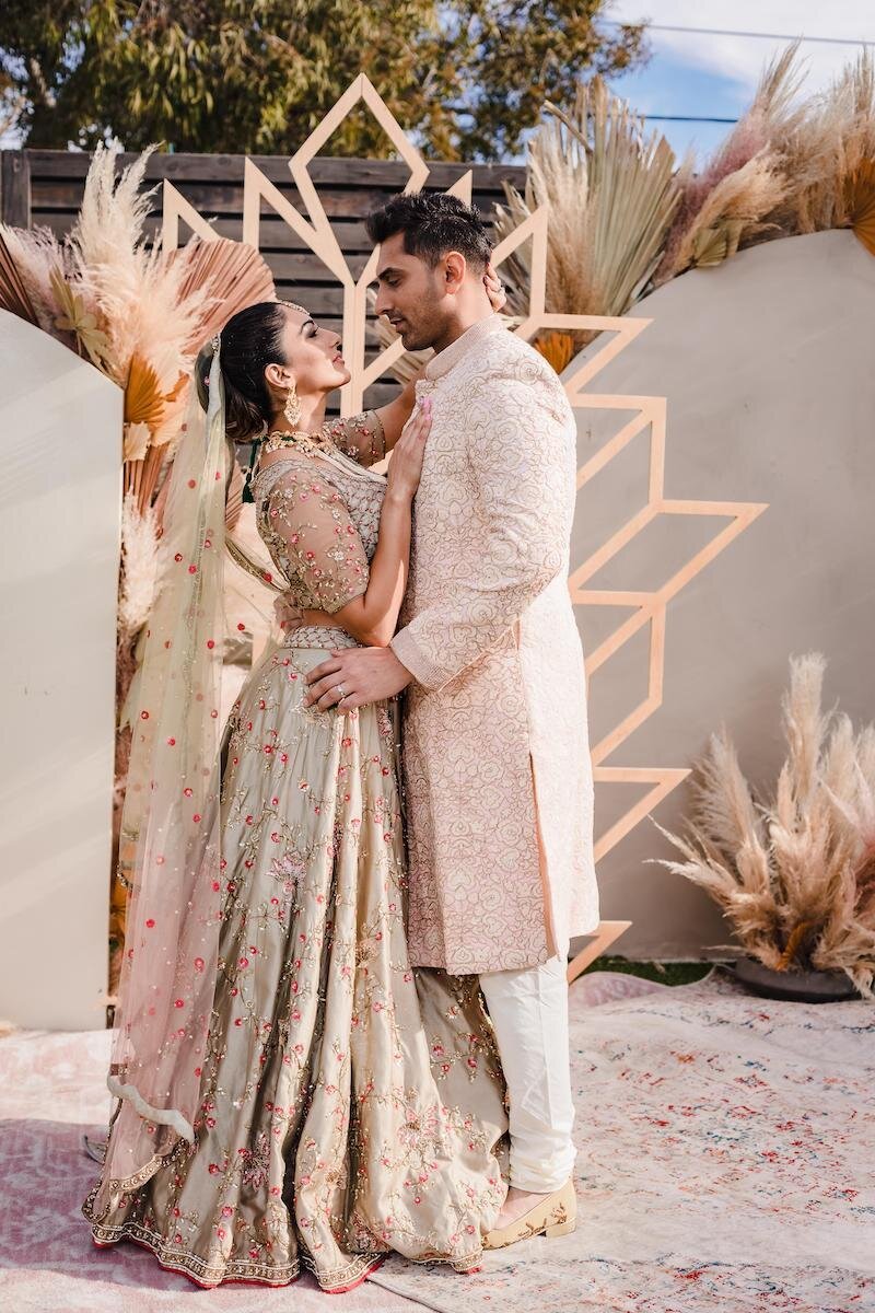  Desi Wedding Bride and Groom 