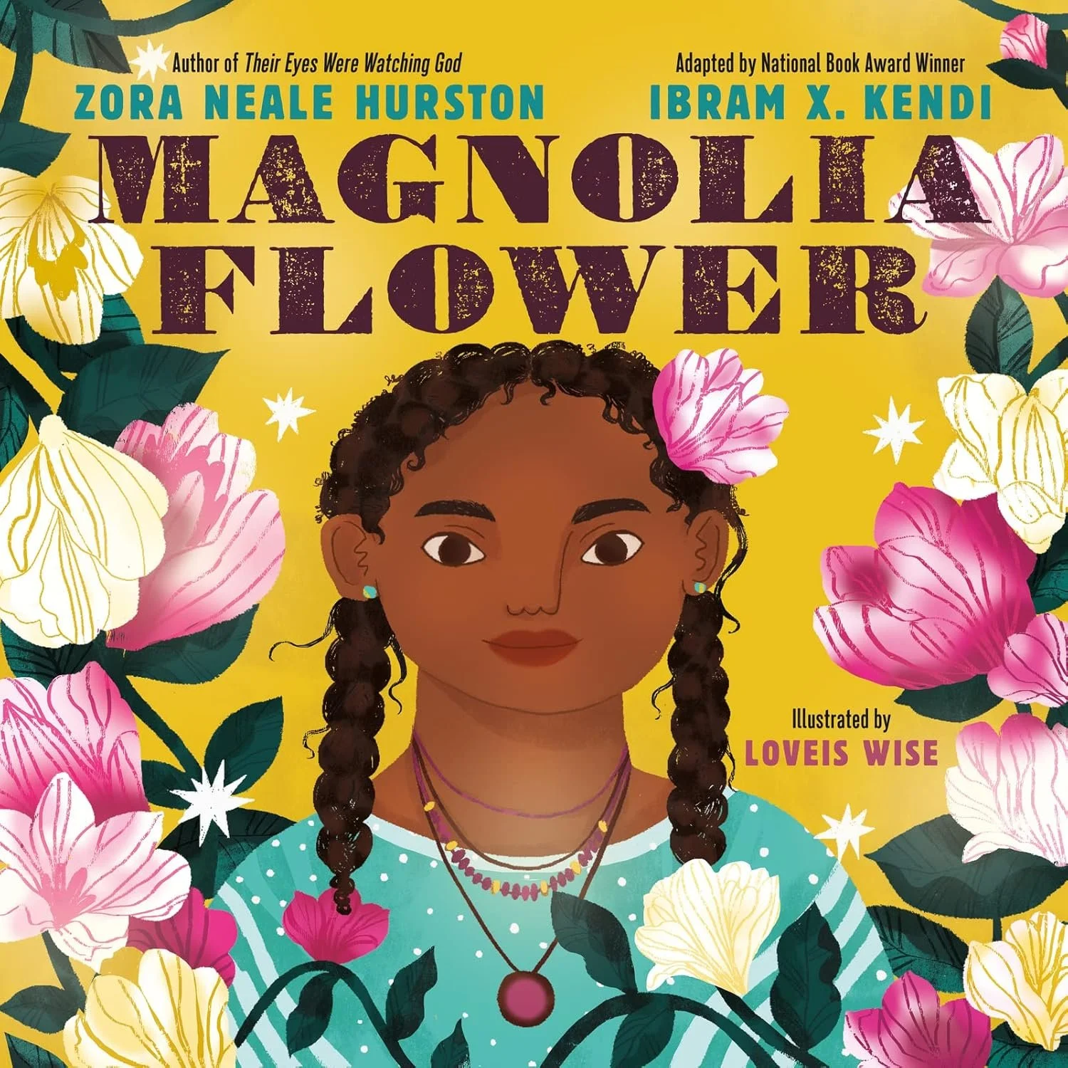 Magnolia Flower with Zora Neale Hurston and Ibram X. Kendi